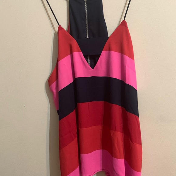 Express Tops - Express Multicolor Striped Blouse